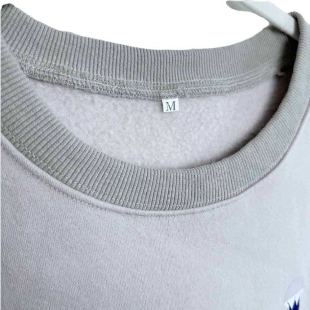 Mis Amigos Tequila Sweatshirt Fleece Tan Sweatshirt Long Sleeve Sz Medium - Picture 5 of 8